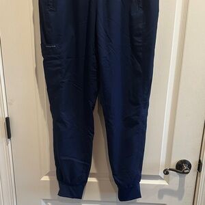 Healing hands Navy Jogger scrub Pants
